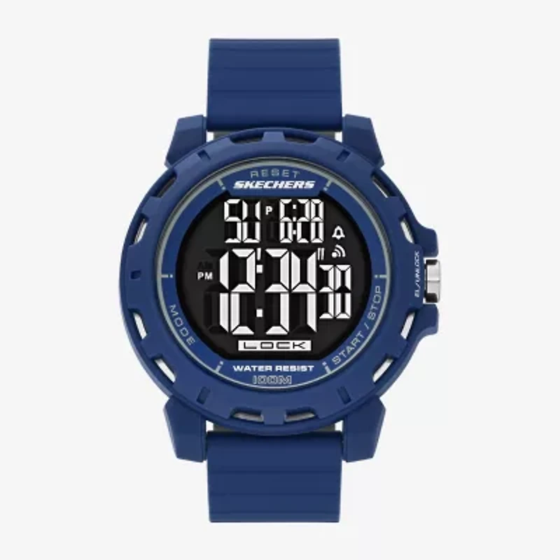 Skechers Mens Blue Strap Watch Sr5252