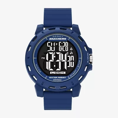 Skechers Mens Blue Strap Watch Sr5252