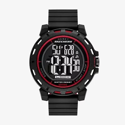 Skechers Mens Black Strap Watch Sr5253