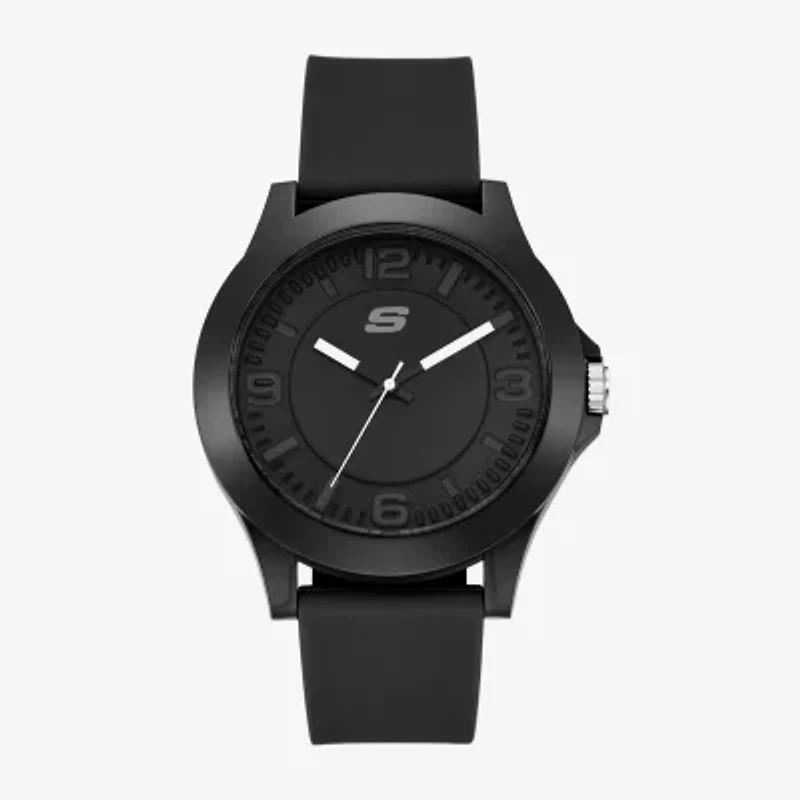 Skechers Mens Black Strap Watch Sr5255