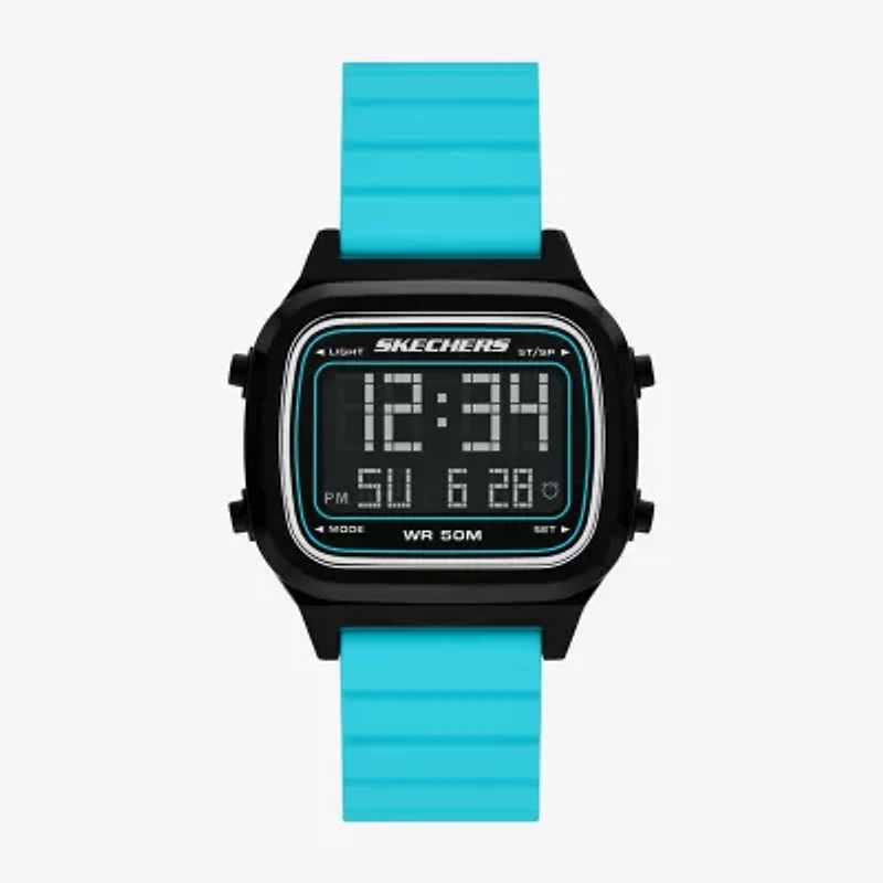 Skechers Mens Blue Strap Watch Sr5259
