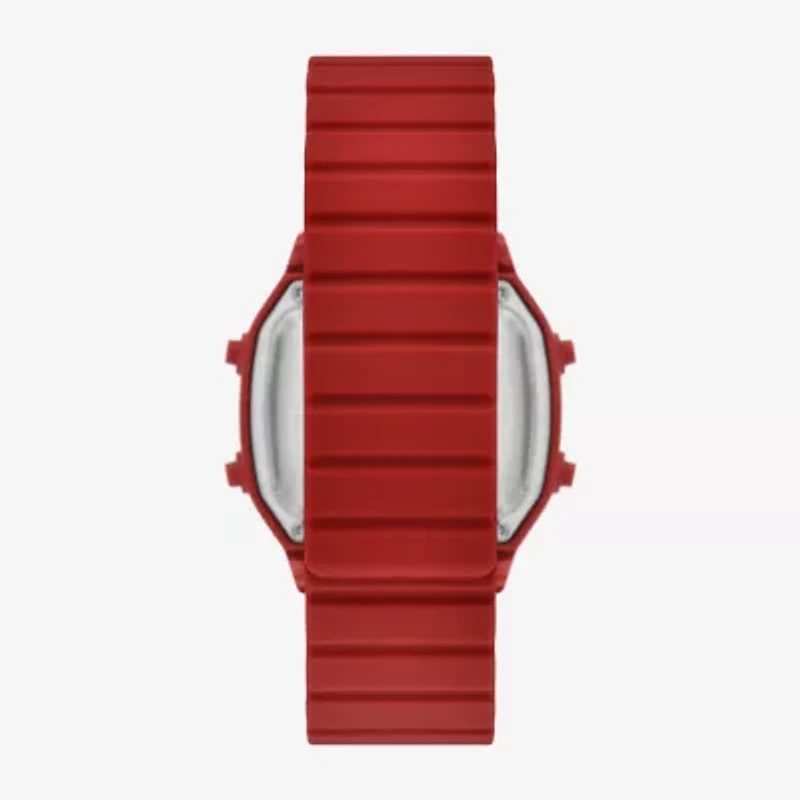 Skechers Mens Red Strap Watch Sr5261
