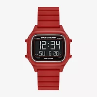 Skechers Mens Red Strap Watch Sr5261