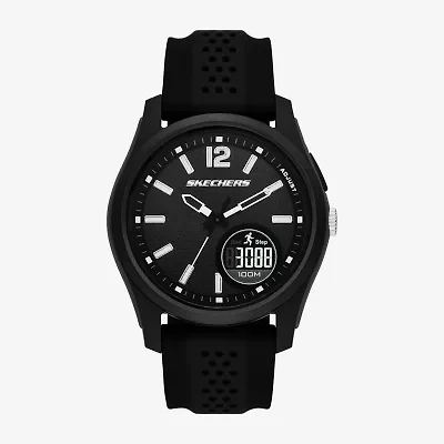 Skechers Mens Black Strap Watch Sr5268