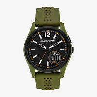 Skechers Mens Green Strap Watch Sr5270