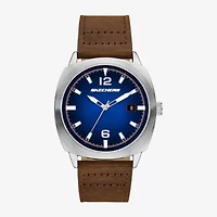 Skechers Mens Brown Leather Strap Watch Sr5273