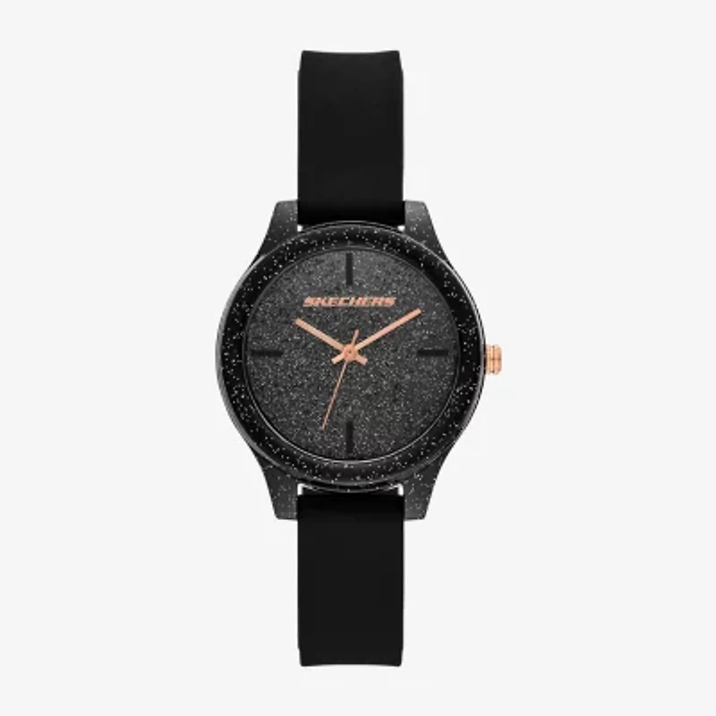 Skechers Womens Black Strap Watch Sr6334