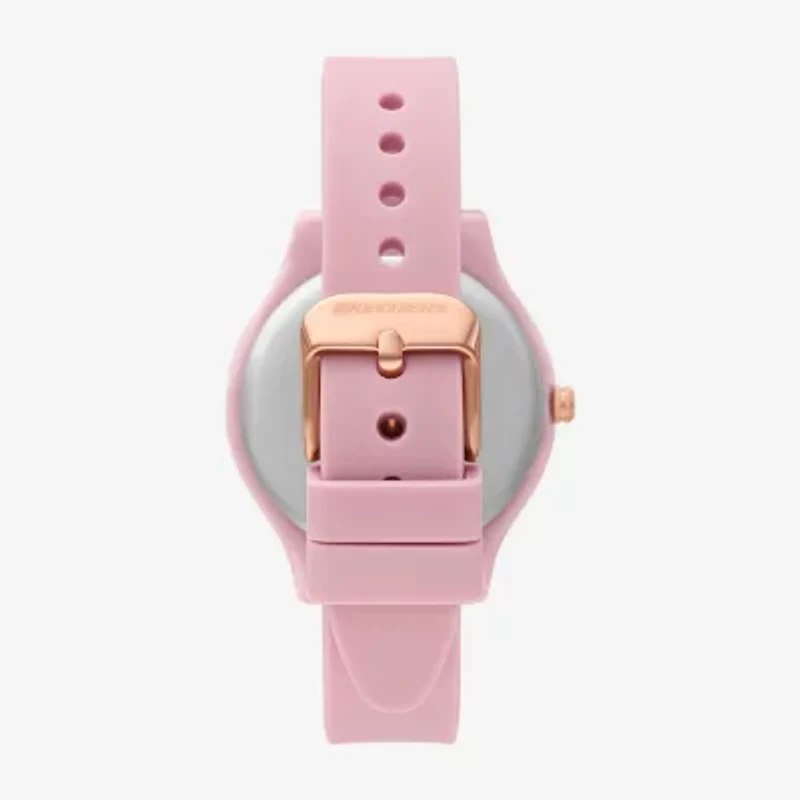 Skechers Womens Pink Strap Watch Sr6335