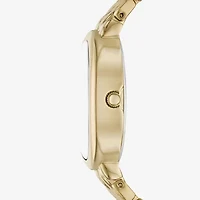 Relic By Fossil Avery Megan Womens Gold Tone Bracelet Watch Zr37313