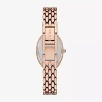 Relic By Fossil Avery Womens Rose Goldtone Bracelet Watch Zr37312