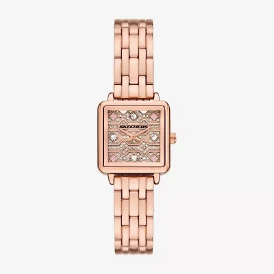 Skechers Womens Rose Goldtone Bracelet Watch Sr6338