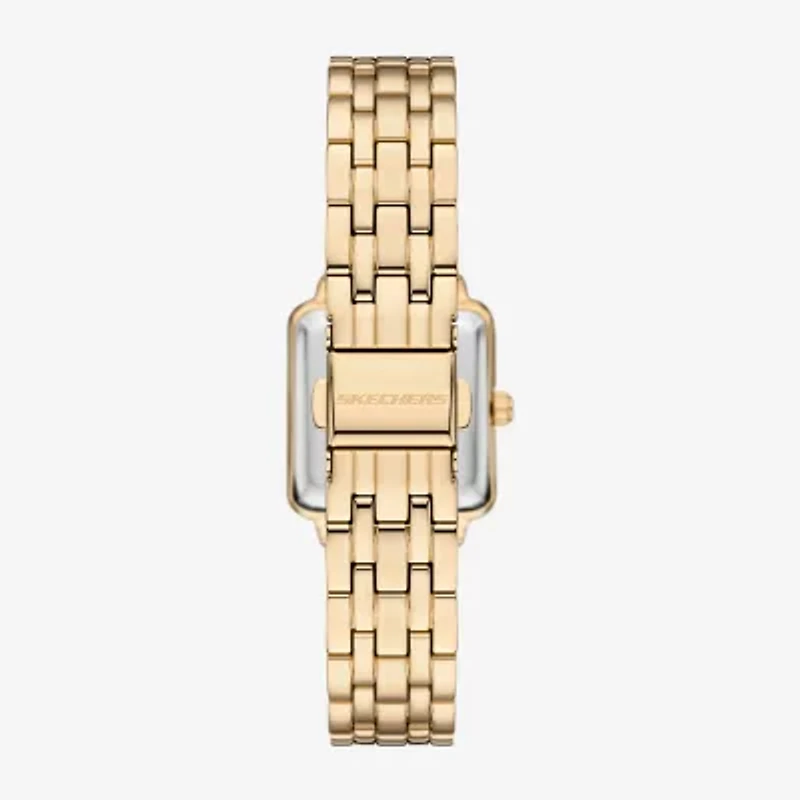 Skechers Womens Gold Tone Bracelet Watch Sr6339