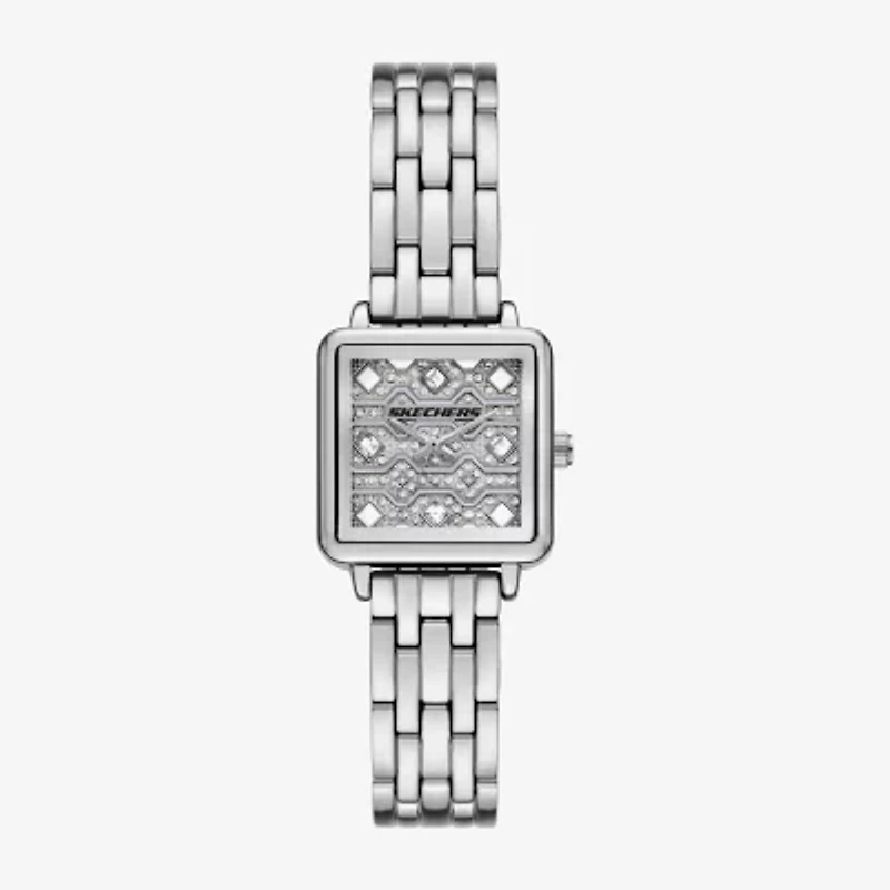 Skechers Womens Silver Tone Bracelet Watch Sr6340