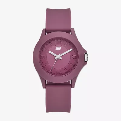 Skechers Womens Pink Strap Watch Sr6346