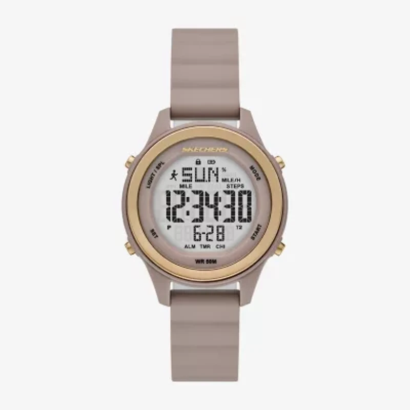 Skechers Womens Gray Strap Watch Sr6350