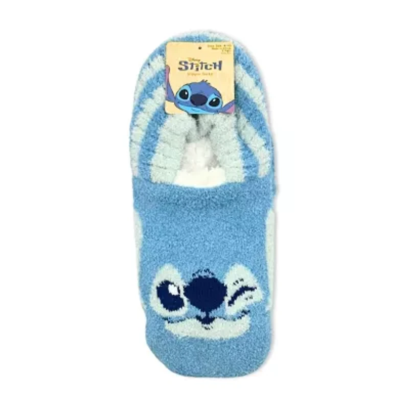 Womens Breathable Multi-Pack 1 Pair Lilo & Stitch Slipper Socks