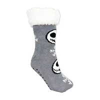 Pom Head Womens Breathable Multi-Pack 1 Pair Nightmare Before Christmas Slipper Socks