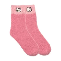 Womens Multi-Pack 2 Pair Hello Kitty Slipper Socks