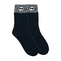Womens Multi-Pack 2 Pair Nightmare Before Christmas Slipper Socks