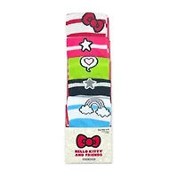Womens 5 Pair Hello Kitty Crew Socks