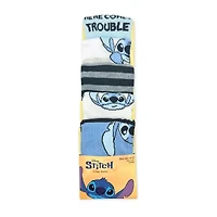 Womens 5 Pair Lilo & Stitch Crew Socks