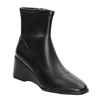 Aerosoles Womens Anouk Wedge Heel Booties