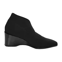 Aerosoles Womens Anini Wedge Heel Booties