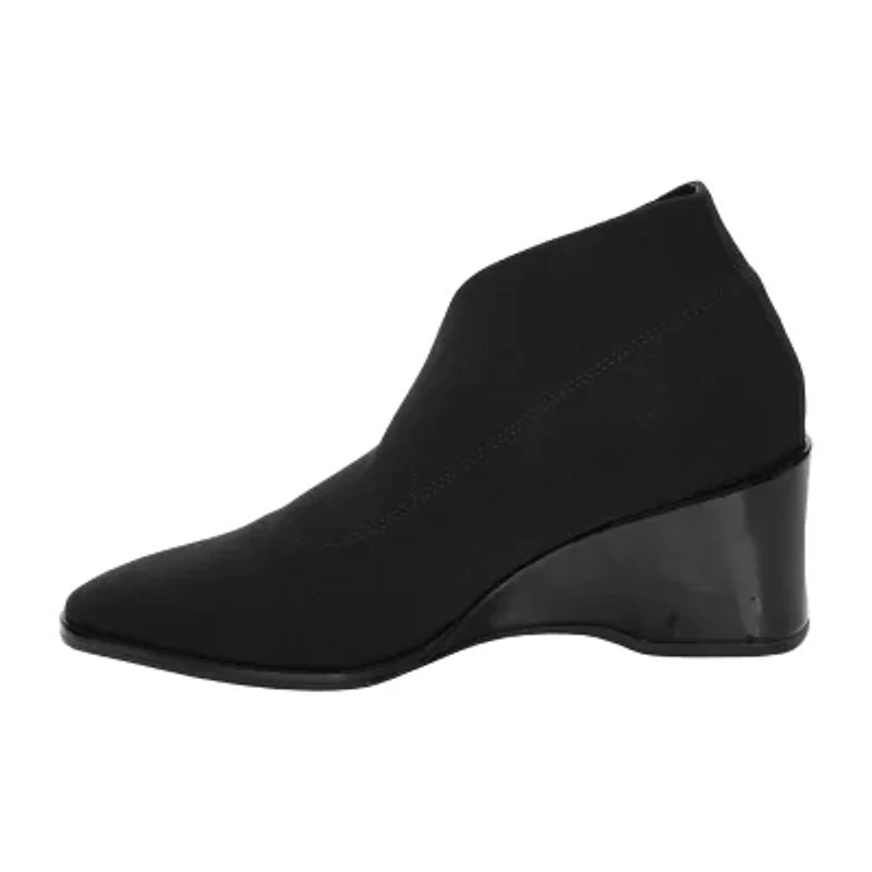 Aerosoles Womens Anini Wedge Heel Booties