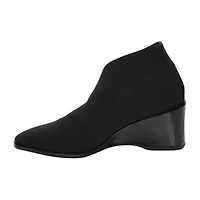 Aerosoles Womens Anini Wedge Heel Booties