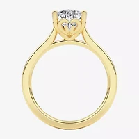 Grown Gorgeous (F, Vs2) Womens 2 1/4 CT. Lab White Diamond 14K Gold Pear Solitaire Engagement Ring