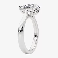 Grown Gorgeous (F, Vs2) Womens 2 1/4 CT. Lab White Diamond 14K Gold Pear Solitaire Engagement Ring