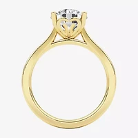 Grown Gorgeous (F,Vs2) Womens 2 1/4 CT. T.W. Lab White Diamond 14K Gold or Platinum Round Solitaire Engagement Ring