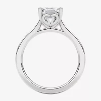Grown Gorgeous (F, Vs2) Womens 2 1/4 CT. T.W. Lab White Diamond 14K Gold or Platinum Emerald-cut Solitaire Engagement Ring