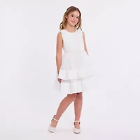 Bonnie Jean Little & Big Kid Girls Flower Girl Sleeveless Fit + Flare Dress