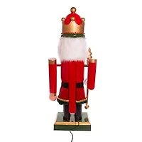 Kurt Adler Lighted Musical Collapsible Lighted Christmas Nutcracker