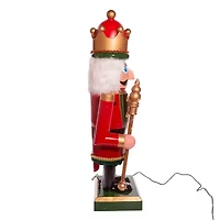 Kurt Adler Lighted Musical Collapsible Lighted Christmas Nutcracker