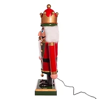 Kurt Adler Lighted Musical Collapsible Lighted Christmas Nutcracker