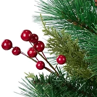 Northlight Spruce Pine Needle And Pinecone Artificial Unlit 2 Foot Pine Christmas Tree