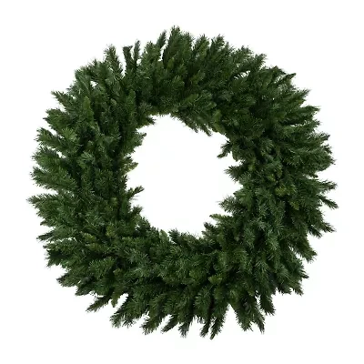 Lush Mixed Pine Artificial Christmas Wreath - 48-Inch  Unlit