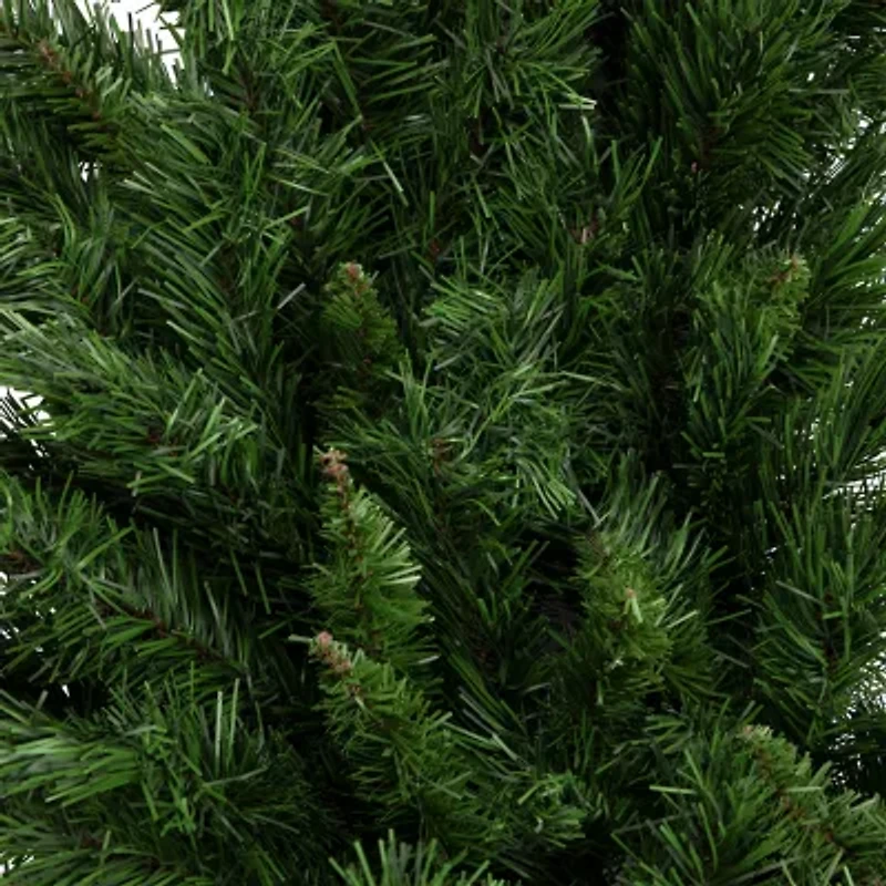 Lush Mixed Pine Artificial Christmas Wreath - 48-Inch  Unlit
