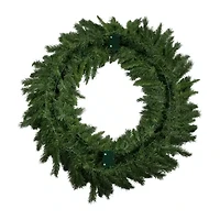 Lush Mixed Pine Artificial Christmas Wreath - 48-Inch  Unlit