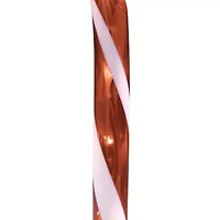 Set of 10 Lighted Outdoor Candy Cane Christmas Pathway Markers 12"