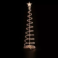 6' Pre-Lit Spiral Christmas Tree