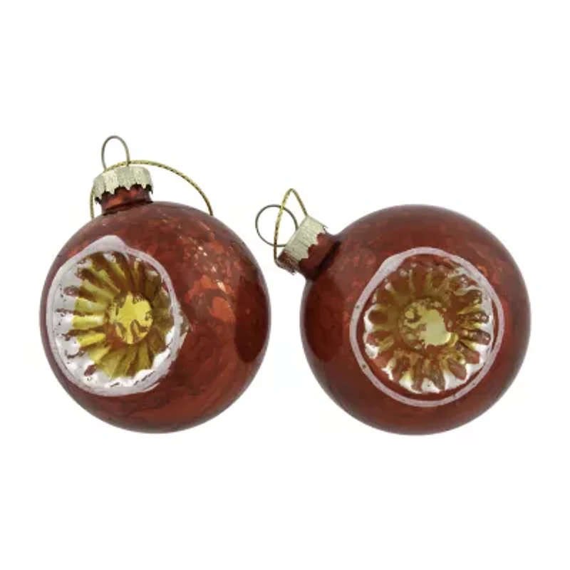 Northlight Refleor 2-Finish 9-pc. Christmas Ornament