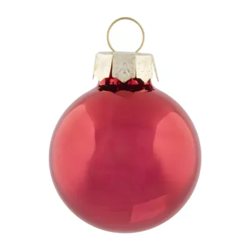 Northlight Red Glass Ball 40-pc. Christmas Ornament