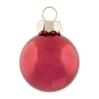 Northlight Red Glass Ball 40-pc. Christmas Ornament