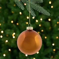 Northlight Glass 2-Finish Ball 6-pc. Christmas Ornament