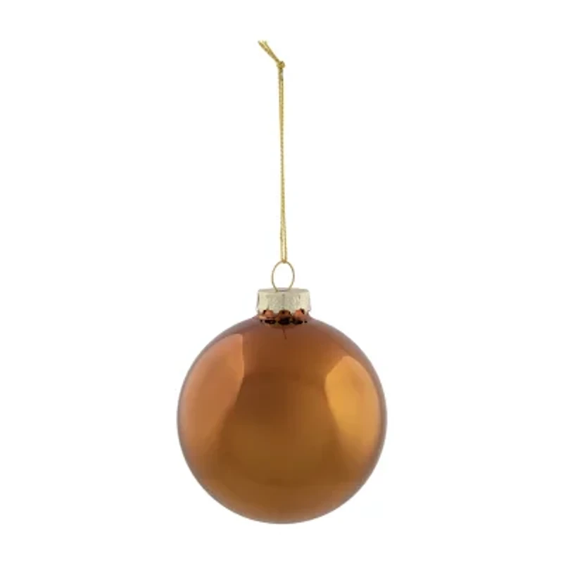 Northlight Glass 2-Finish Ball 6-pc. Christmas Ornament