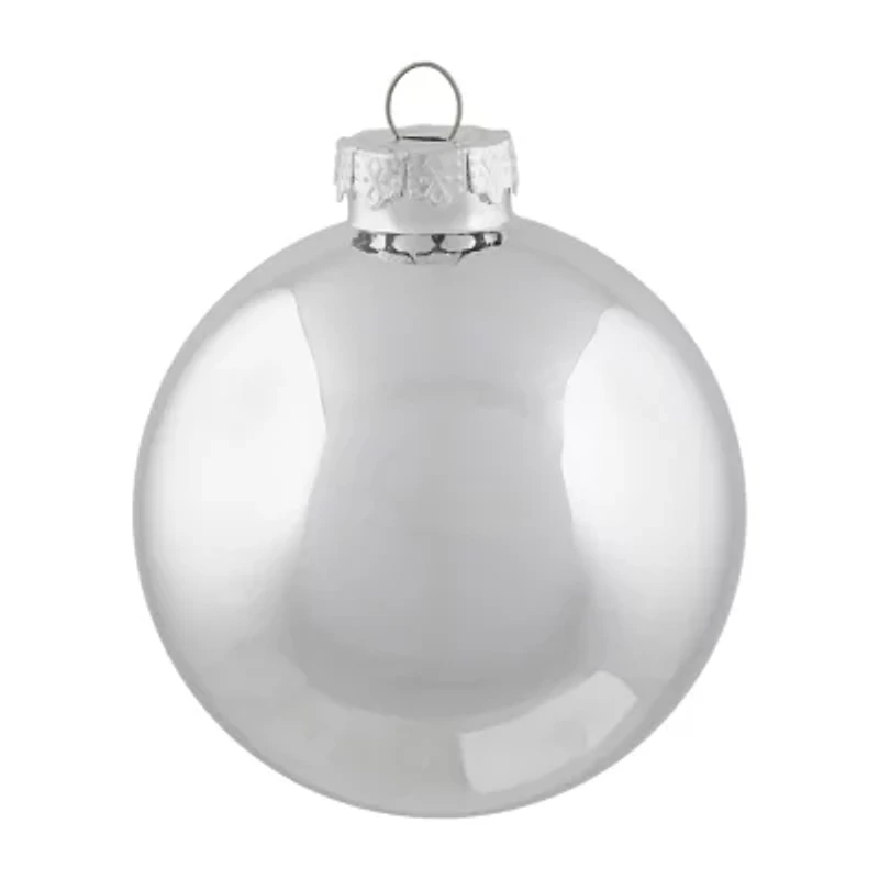 Northlight 2-Finish Glass Ball 6-pc. Christmas Ornament
