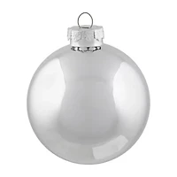 Northlight 2-Finish Glass Ball 6-pc. Christmas Ornament